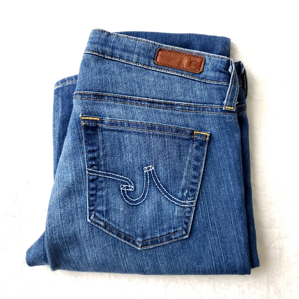 AG Adriano Goldschmied The Legging Super Skinny Jeans, Size 28